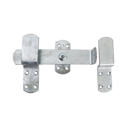 Kick over stable latches are ideal for stables and agricultural applications where a hands free operation is required. Fixings included. 