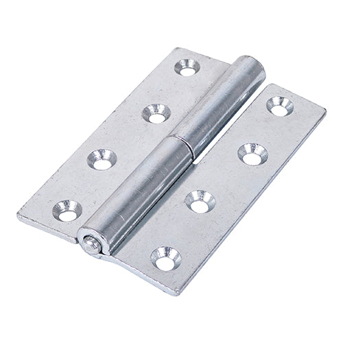 Lift off hinges are designed to enable the door to be lifted out of the frame after being fitted making them ideal for applications where regular cleaning, decorating or moving of furniture is required.