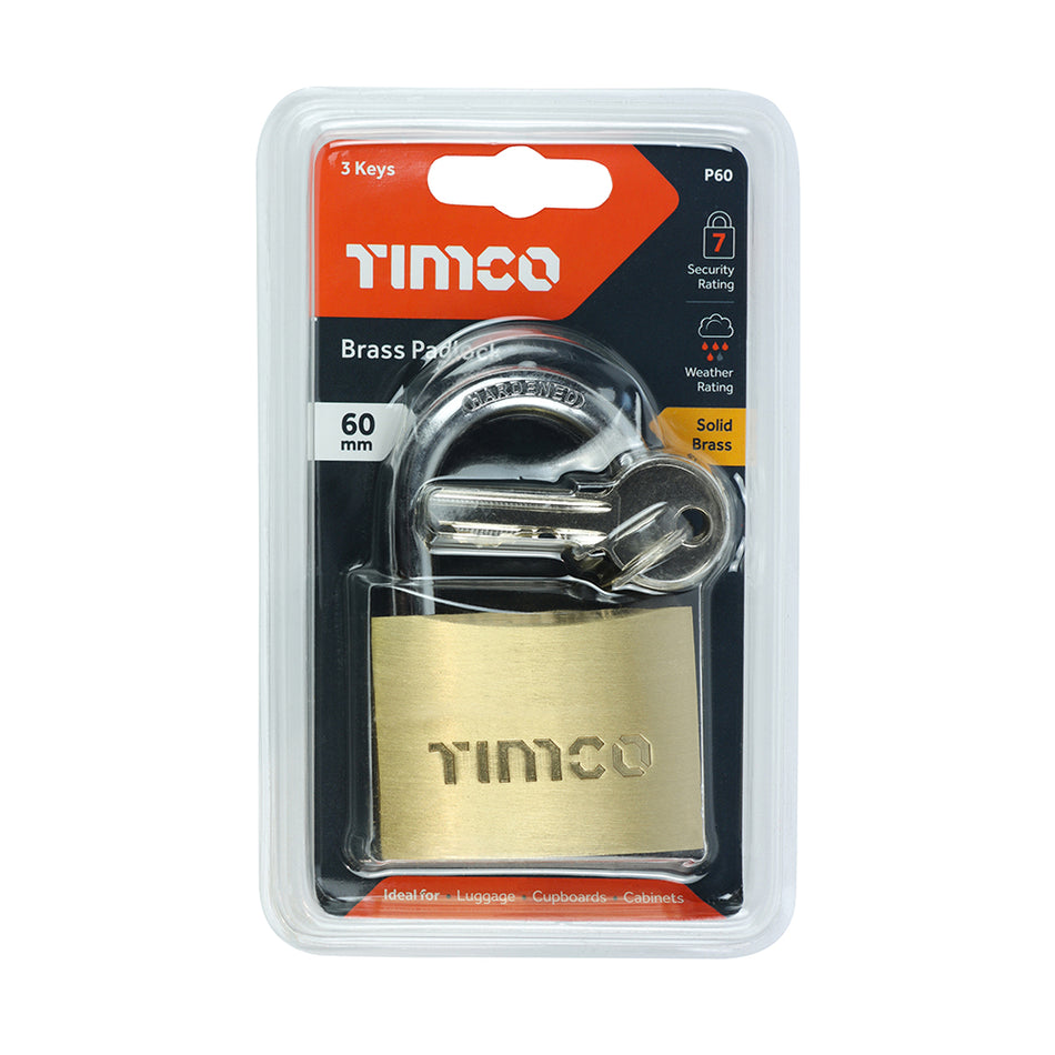 A durable medium security padlock used for a variety of applications. Ideal for luggage, cabinets, sheds and gates.  