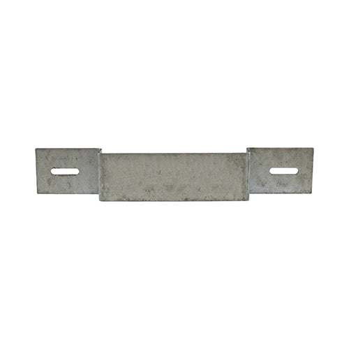 Designed for securing fence panels to 4â€ concrete posts and helps prevent unwanted removal or theft of fence panels.