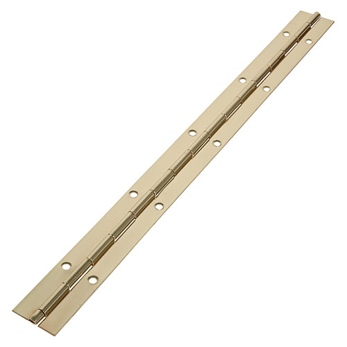 Piano hinges are also known as continuous hinges and are commonly fitted to piano lids. Additionally they have a wide variety of other uses and provide a neat solution for hinging any door or lid. The hinges do not require any rebating into the door or frame making them quick and easy to fit. They can be cut to size to suit the application.