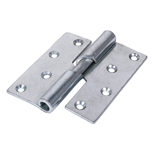 Steel rising hinges feature a spiral knuckle that lifts the door throughout the opening cycle making it ideal for applications where there is an uneven floor surface or obstructions such as deep pile carpets. The spiral feature will also enable to the door to self close making this a popular hinge choice for toilet or cubicle doors. As the knuckle is not fixed, it enables the door to be lifted off the hinge making it ideal for situations when do