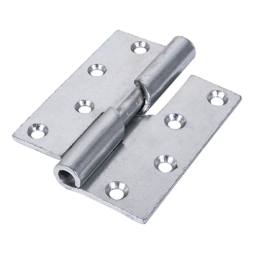 Steel rising hinges feature a spiral knuckle that lifts the door throughout the opening cycle making it ideal for applications where there is an uneven floor surface or obstructions such as deep pile carpets. The spiral feature will also enable to the door to self close making this a popular hinge choice for toilet or cubicle doors. As the knuckle is not fixed, it enables the door to be lifted off the hinge making it ideal for situations when do