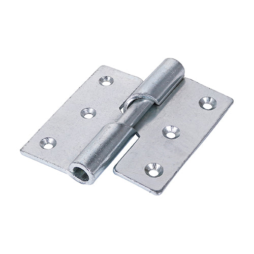 Steel rising hinges feature a spiral knuckle that lifts the door throughout the opening cycle making it ideal for applications where there is an uneven floor surface or obstructions such as deep pile carpets. The spiral feature will also enable to the door to self close making this a popular hinge choice for toilet or cubicle doors. As the knuckle is not fixed, it enables the door to be lifted off the hinge making it ideal for situations when do