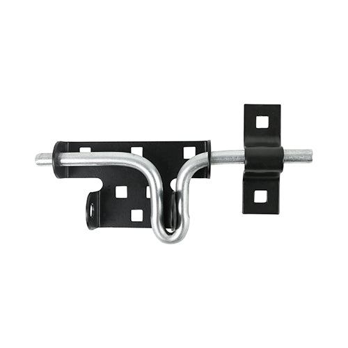 Slide action padbolts are ideal for securing flush fitting gates and doors in domestic and light commercial applications when the bolt is exposed externally. They are pad-lockable and fixed with eight carriage bolts to prevent the bolt being wrenched from the door. Fixings included. 