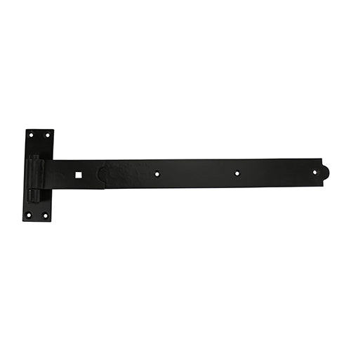 The straight pattern hook and band hinges are for hanging the door or gate in front of the frame or post. They are ideal for heavy weight, high use doors, gates, garages and stables in domestic and agricultural applications. Depending on the weight distribution of the gate, the top or bottom pin can be mounted upside down to prevent unwanted removal of the gate. NOTE: Doors/gates over 2130mm / 7ft height, should be fitted with a third hinge to p