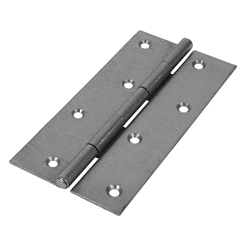 An uncranked hinge with a fixed pin and narrow hinge leafs making them ideal for thinner doors in internal applications.