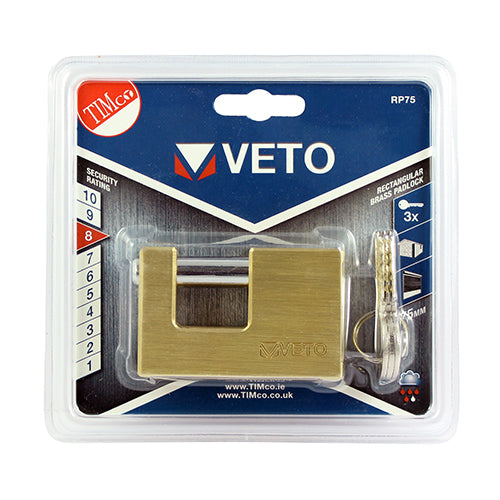 A high security padlock used for securing chain, shuttering and catches where there is a risk of cropping, hacksaw or hammer attacks. 