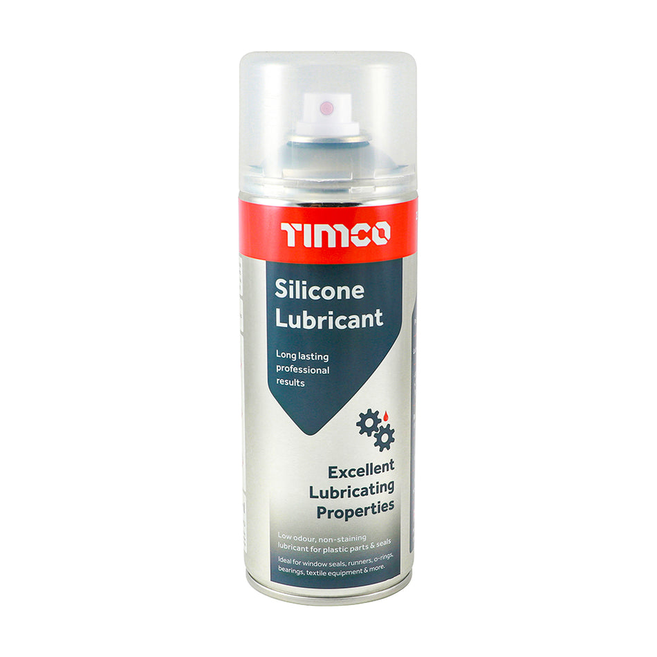 TIMCO Silicone Lubricant is specifically formulated for applications where there are plastic or rubberised components due to the absence of any chemicals which cause hardening and splitting.
Ideal for window seals and slides, runners, bearings, o-rings, textile equipment and more. 