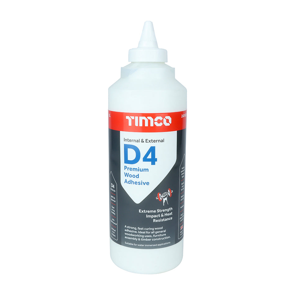 A solvent free wood adhesive based upon the latest hybrid resin technology. Can be used internally or externally giving a high strength, 100% waterproof, impact and temperature resistant bond. Ideal for woodworking, joinery and timber construction.