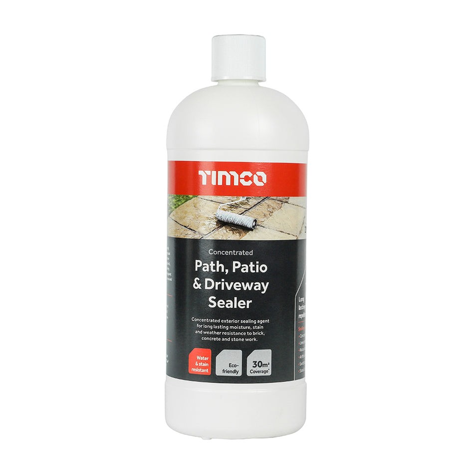 A water based environmentally friendly sealing agent, formulated to provide long lasting moisture and UV resistance. It leaves brick, concrete and stonework looking revitalised whilst protecting against weathering, efflorescence, moss and mould growth.
Ideal for all types of external masonry, including natural and artificial stone, limestone, sandstone, slate, brick and concrete paving.