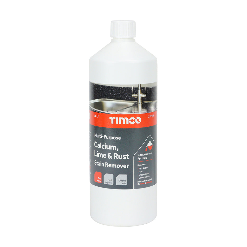 A multi-purpose cleaner and disinfectant that removes fats, soaps, limescale, algae, rust, copper stains and other contaminants from a variety of surfaces around the home and workshop. Ideal for bathrooms, washrooms, kitchens, hand tools, garden tools, site machinery and automotive applications.