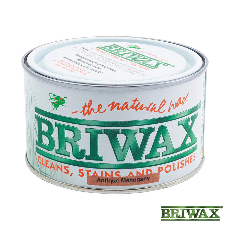 Briwax Original is formulated with fast drying, stronger solvents which speed up drying and also increase the cleaning ability of the wax slightly. This means that it will renovate older dirtier furniture and leave you with the deep grain enriching Briwax shine. Unsealed wooden surfaces should be smooth, dry and clean.