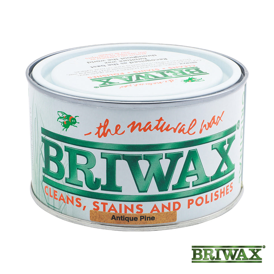 Briwax Original is formulated with fast drying, stronger solvents which speed up drying and also increase the cleaning ability of the wax slightly. This means that it will renovate older dirtier furniture and leave you with the deep grain enriching Briwax shine. Unsealed wooden surfaces should be smooth, dry and clean.