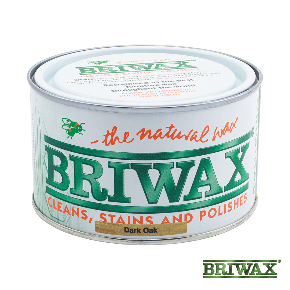 Briwax Original is formulated with fast drying, stronger solvents which speed up drying and also increase the cleaning ability of the wax slightly. This means that it will renovate older dirtier furniture and leave you with the deep grain enriching Briwax shine. Unsealed wooden surfaces should be smooth, dry and clean.