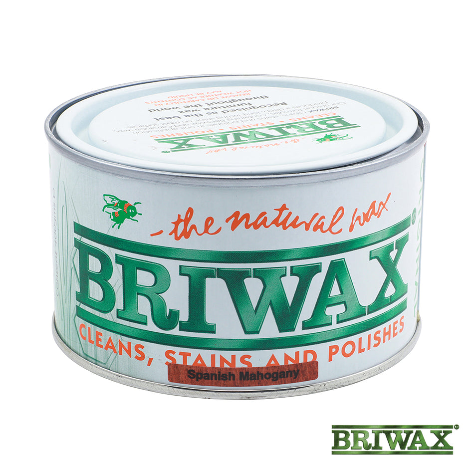 Briwax Original is formulated with fast drying, stronger solvents which speed up drying and also increase the cleaning ability of the wax slightly. This means that it will renovate older dirtier furniture and leave you with the deep grain enriching Briwax shine. Unsealed wooden surfaces should be smooth, dry and clean.