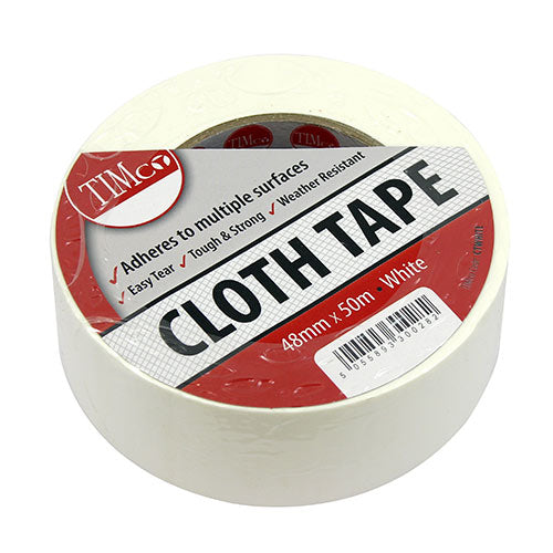 A medium quality cloth tape used to repair, fasten, bundle, strengthen, mark, plus much more. 